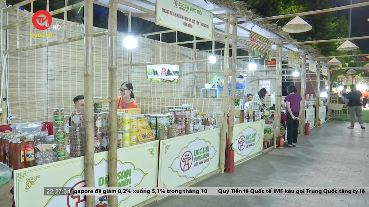 350 doanh nghiệp tham gia hội chợ đặc sản vùng miền Việt Nam 2022