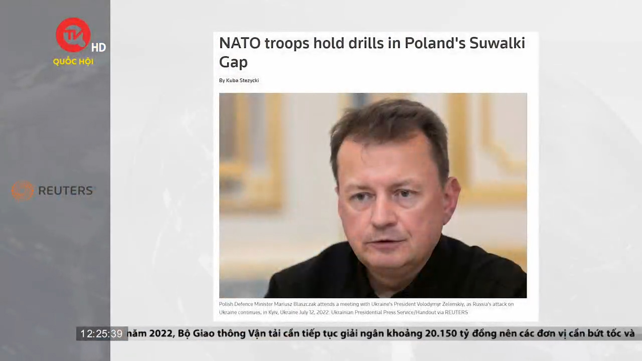 NATO tập trận ở Ba Lan