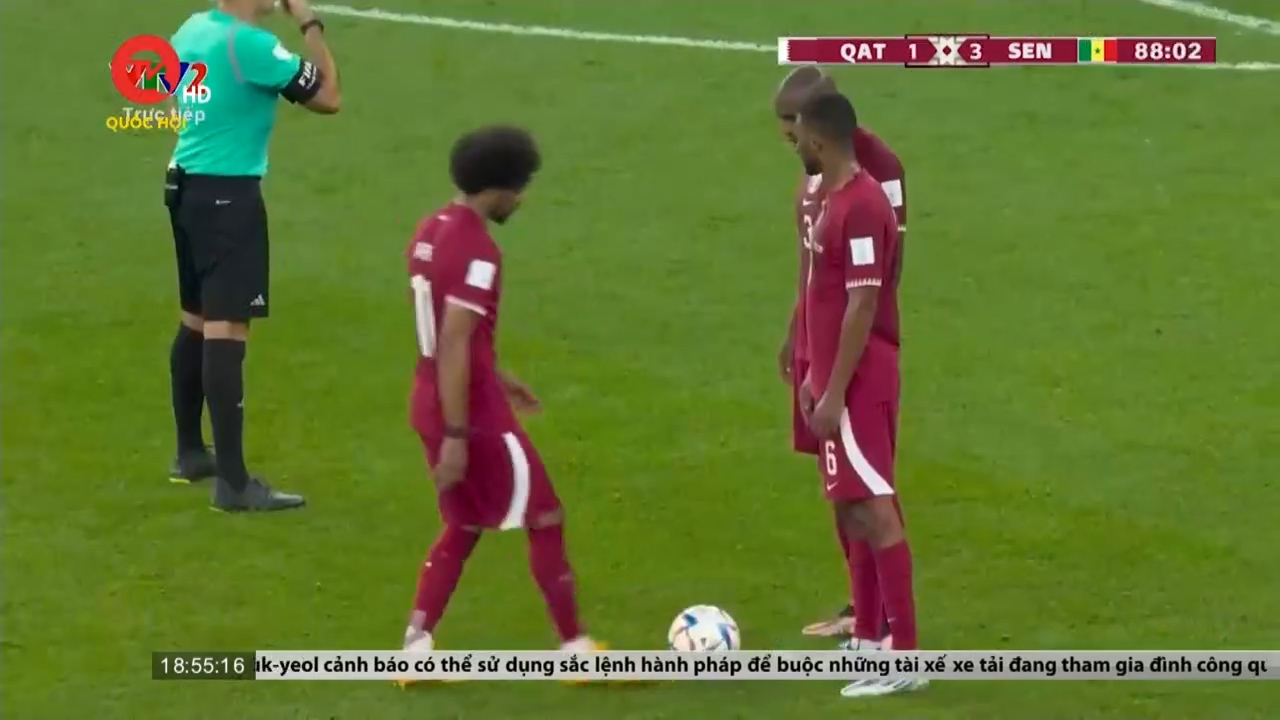 Qatar là đội bóng đầu tiên dừng bước tại World Cup 2022