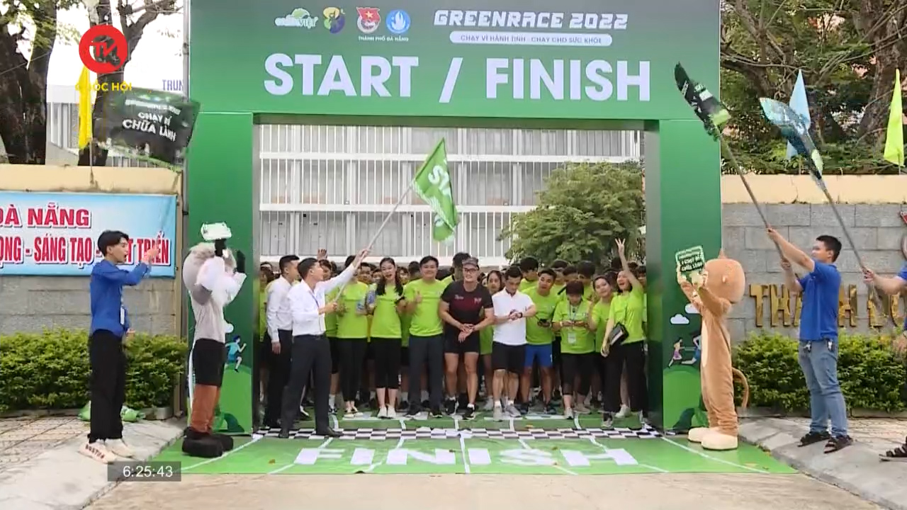 Đà Nẵng: Tham gia giải chạy Green Race để trồng mới 20.000 cây xanh đô thị