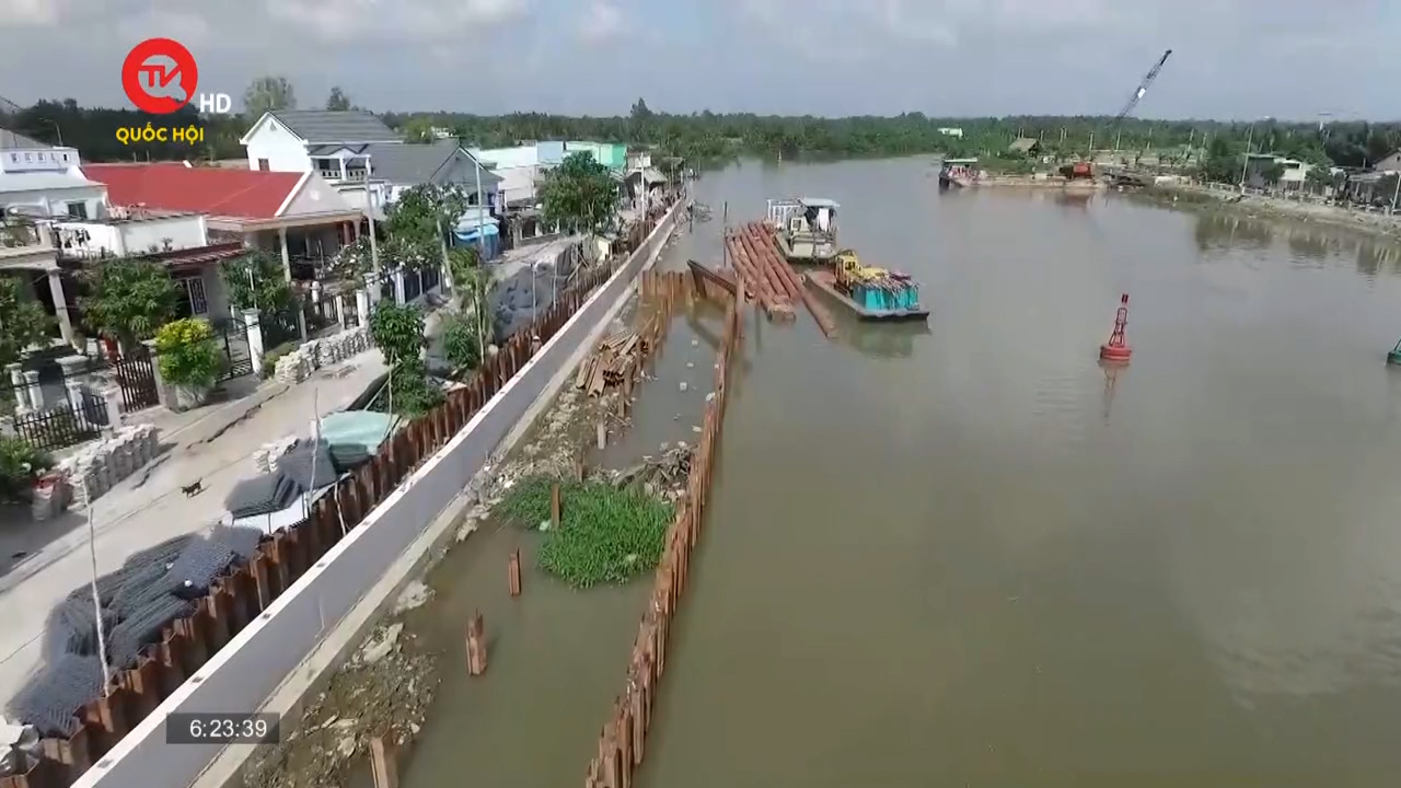 TP Hồ Chí Minh có 32 điểm sạt lở sông, rạch nguy hiểm