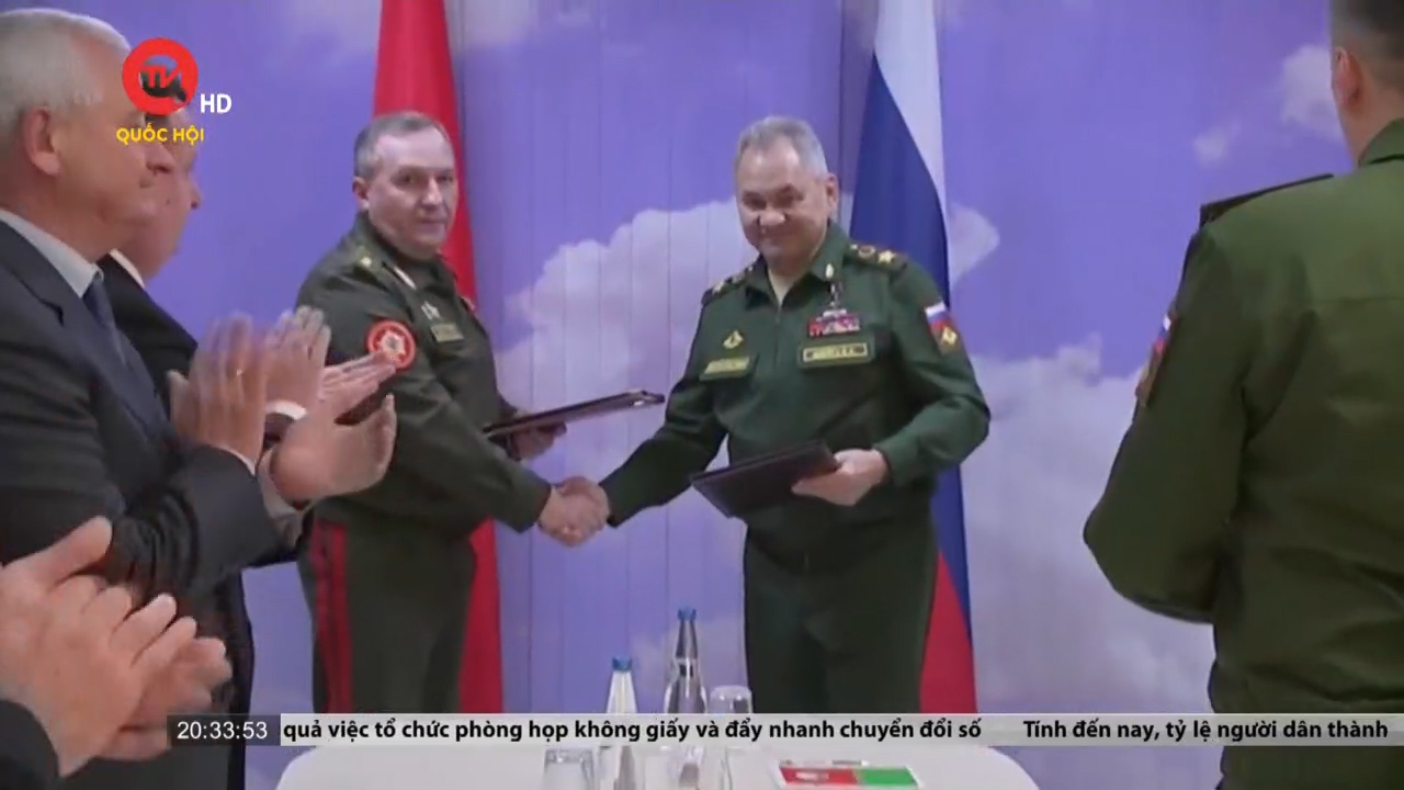 Nga và Belarus điều chỉnh thỏa thuận an ninh khu vực