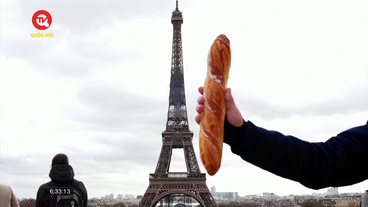 Bánh mì baguette của Pháp được công nhận là Di sản văn hóa phi vật thể