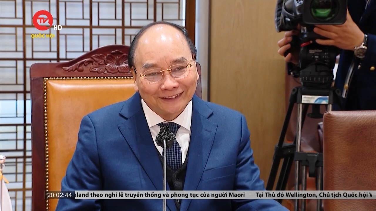 Chủ tịch Nước hội kiến Chủ tịch Quốc hội Hàn Quốc và dự Diễn đàn doanh nghiệp Việt Nam - Hàn Quốc