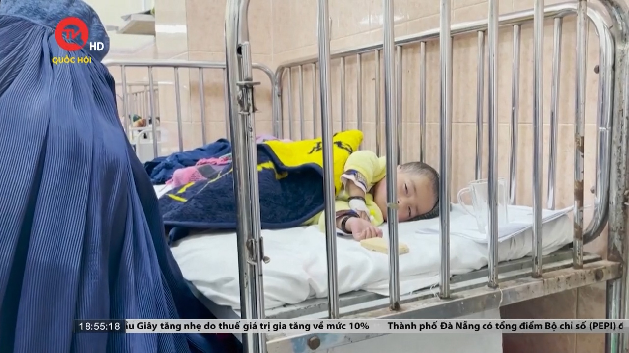 Trẻ em bị viêm phổi hàng loạt ở Afghanistan