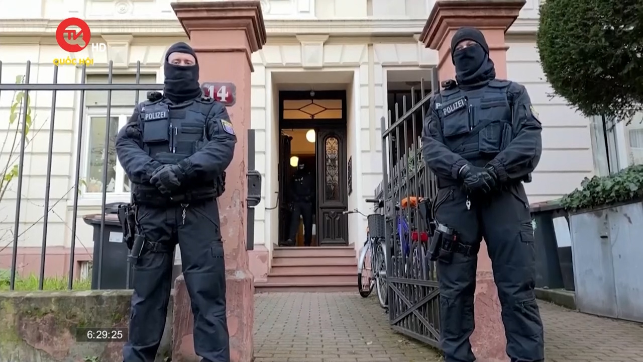 Đức bắt giữ 25 đối tượng nghi là khủng bố