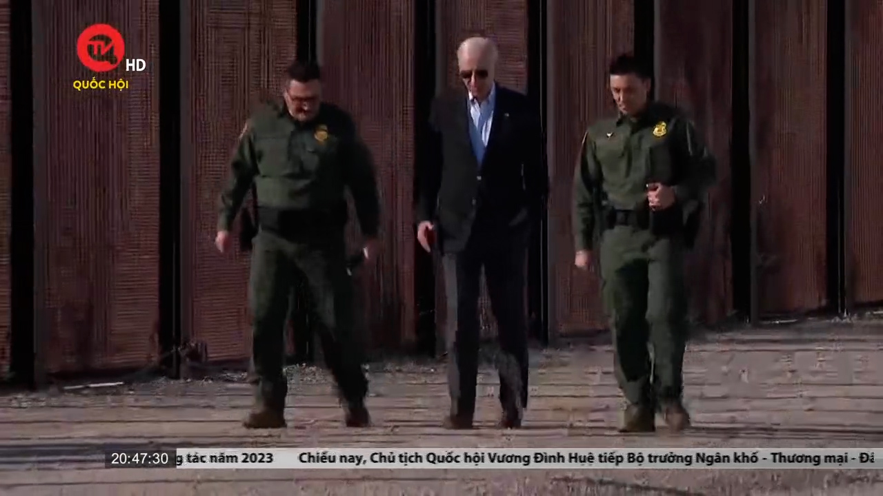 Tổng thống Biden lần đầu thị sát biên giới Mỹ - Mexico từ khi nhậm chức