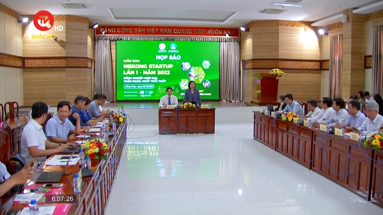 Diễn đàn Mekong Startup hướng đến nền “Nông nghiệp hiện đại, tuần hoàn, phát thải thấp”