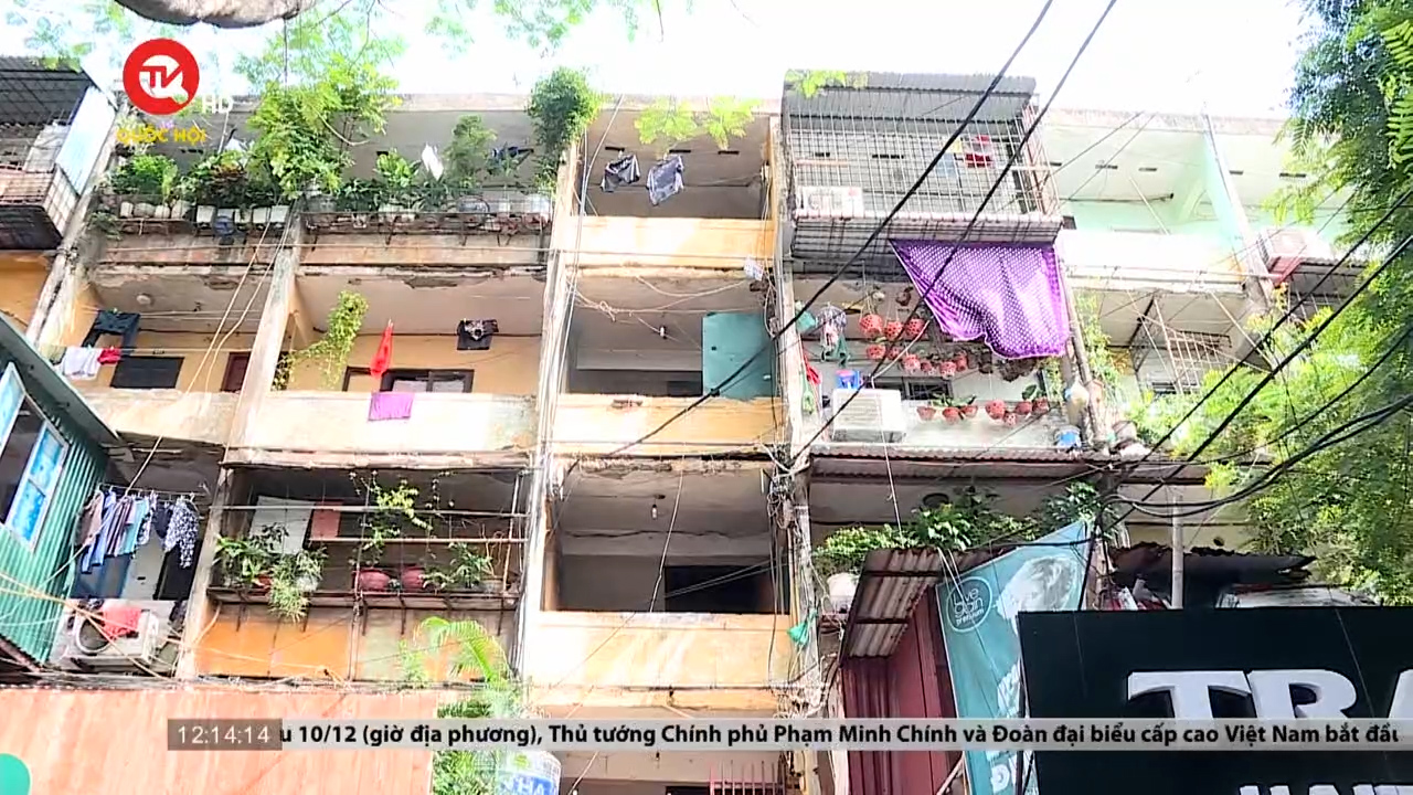 Hà Nội tạm cấp hơn 22 tỷ đồng lập quy hoạch cải tạo chung cư cũ