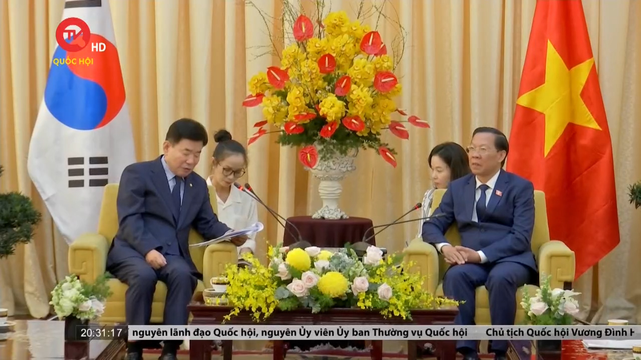 Chủ tịch Quốc hội Hàn Quốc thăm chính thức Việt Nam‎ ‎