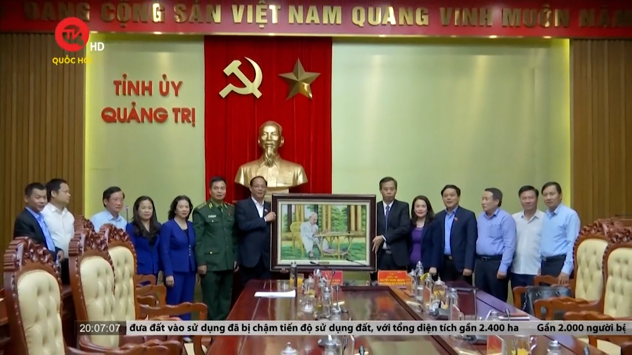Phó Chủ tịch Quốc hội Trần Quang Phương: Quảng Trị cần tránh tâm lý e dè để đạt được mục tiêu đề ra