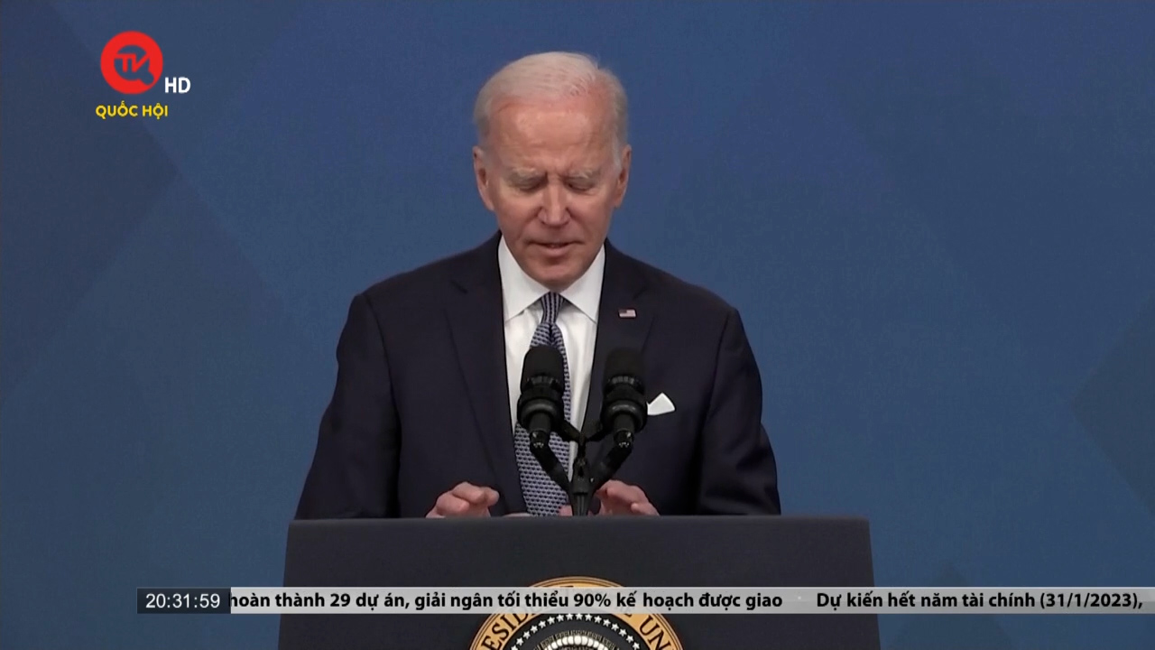 Mỹ ấn định thời điểm Tổng thống Biden đọc thông điệp liên bang
