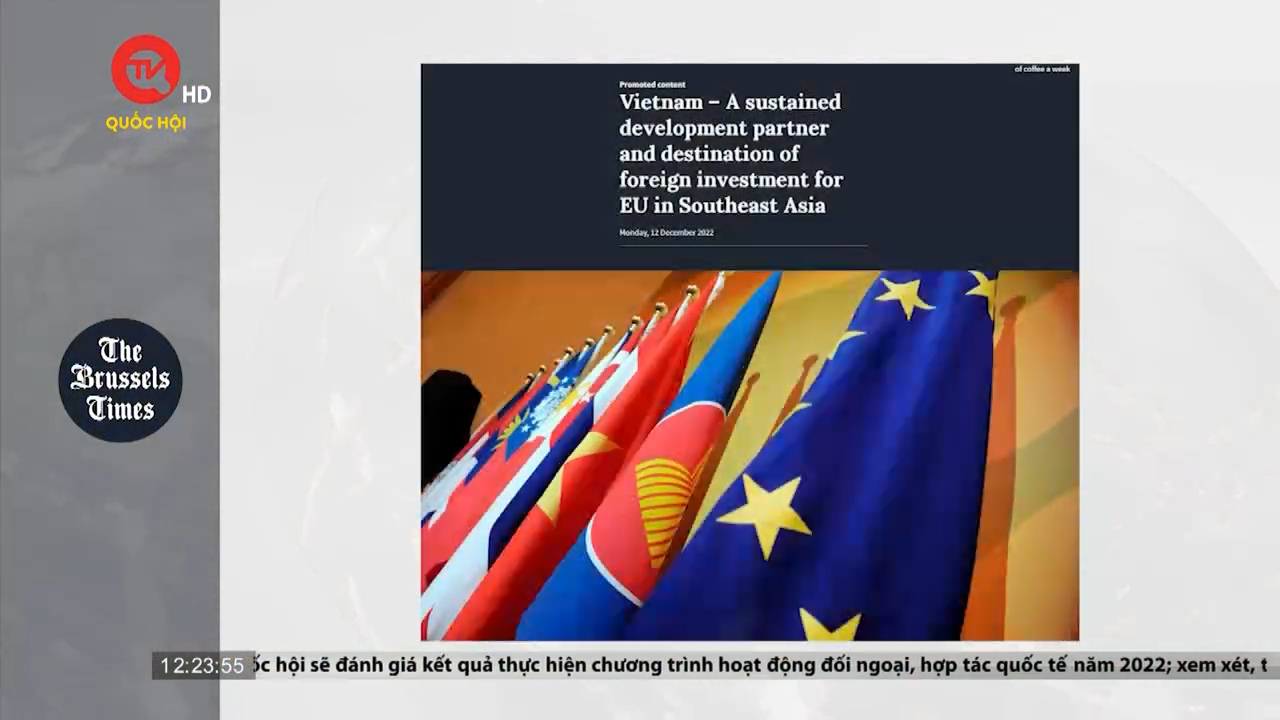 Báo Bỉ: Việt Nam là điểm đến đầu tư của EU tại Đông Nam Á