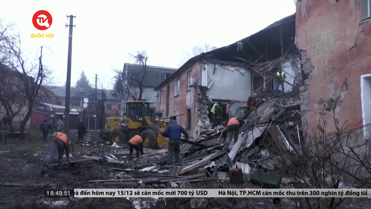 Ukraine bị thiệt hại nặng nề sau các cuộc pháo kích