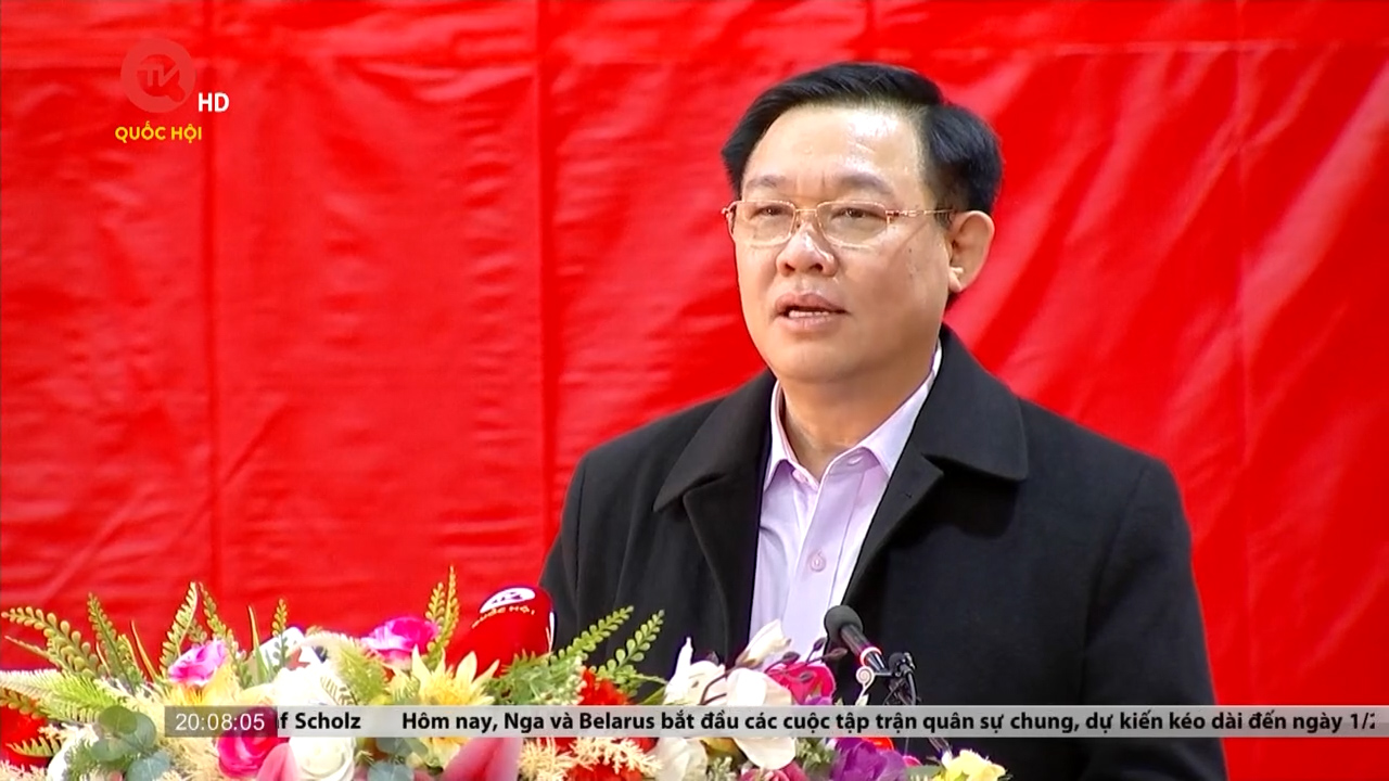 Chủ tịch Quốc hội Vương Đình Huệ: Mong Trịnh Tường, Bát Xát luôn rộn ràng câu hát Bát Xát vào xuân