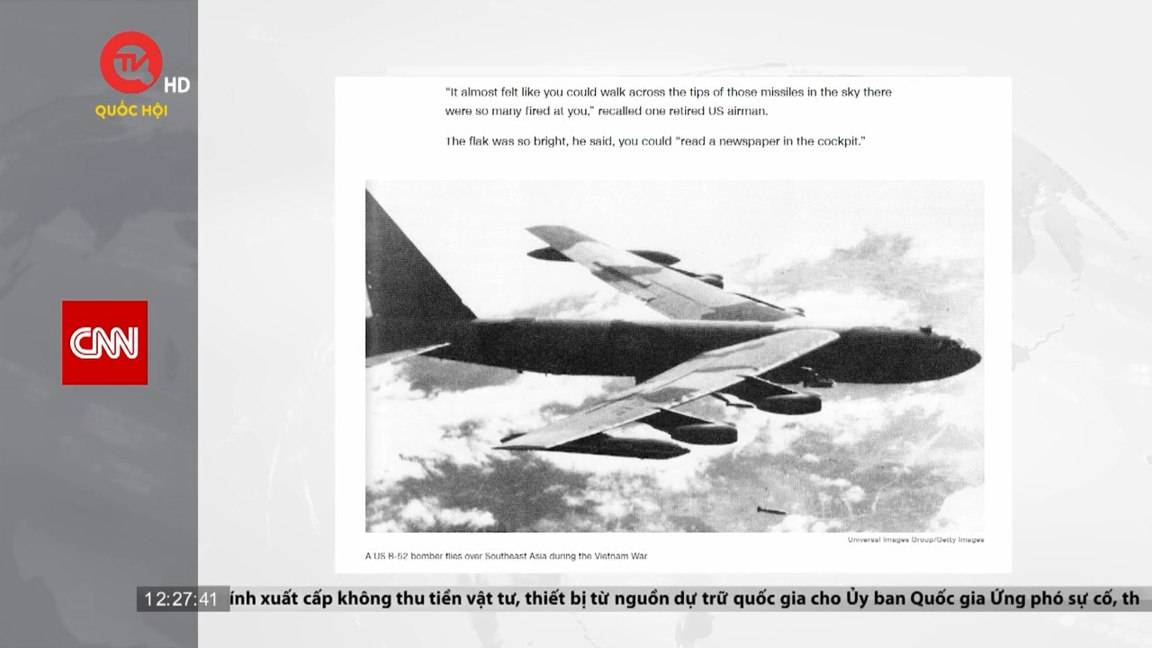 Ký ức chiến dịch Điện Biên Phủ trên không của phi công Mỹ