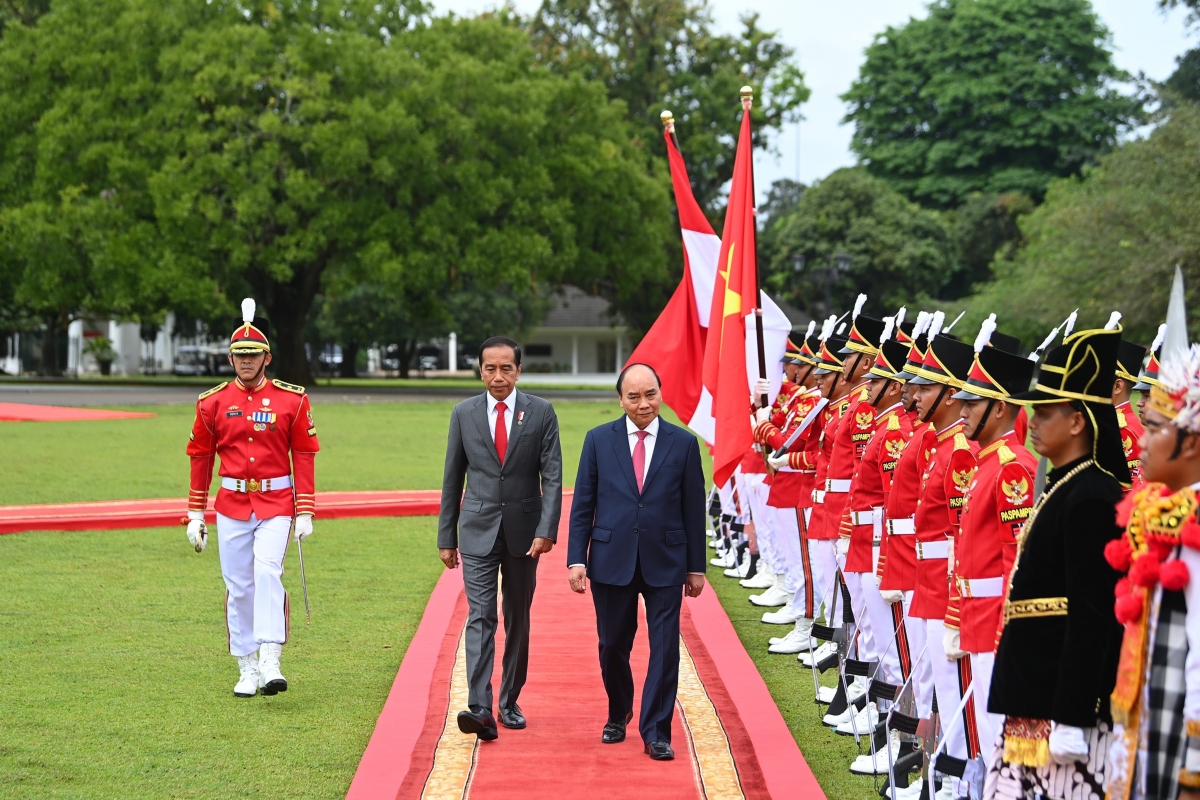 Chủ tịch nước Nguyễn Xuân Phúc thăm cấp nhà nước Indonesia