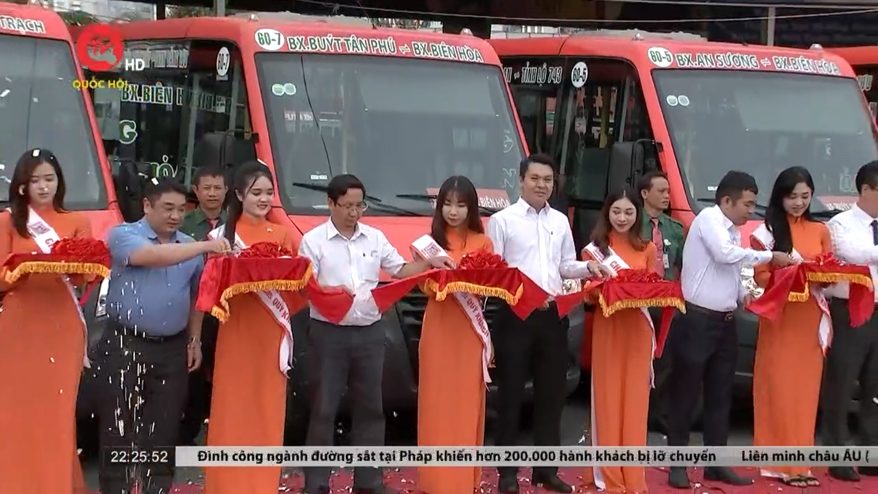Đưa vào hoạt động 4 tuyến xe buýt TPHCM - Đồng Nai