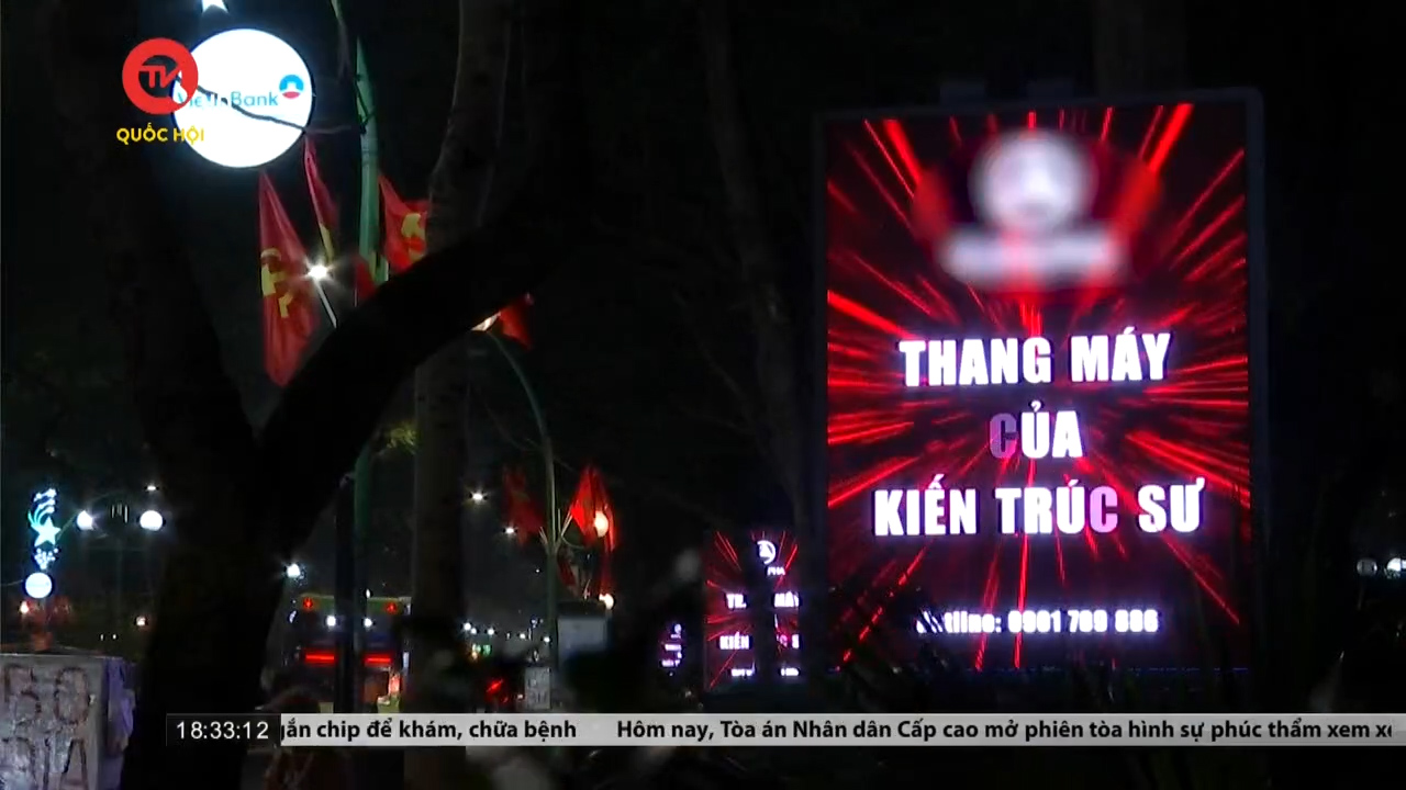 Hà Nội: Từ tuỳ tiện lắp đặt màn hình led quảng cáo đến ô nhiễm ánh sáng