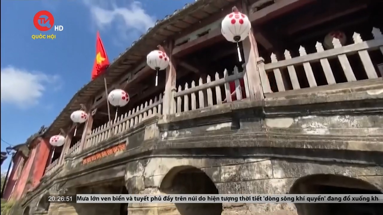 Quảng Nam: Khởi công dự án tu bổ di tích chùa Cầu