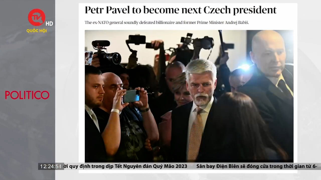 Điểm báo quốc tế: Ông Petr Pavel trở thành tổng thống thứ 4 của Cộng hòa Séc