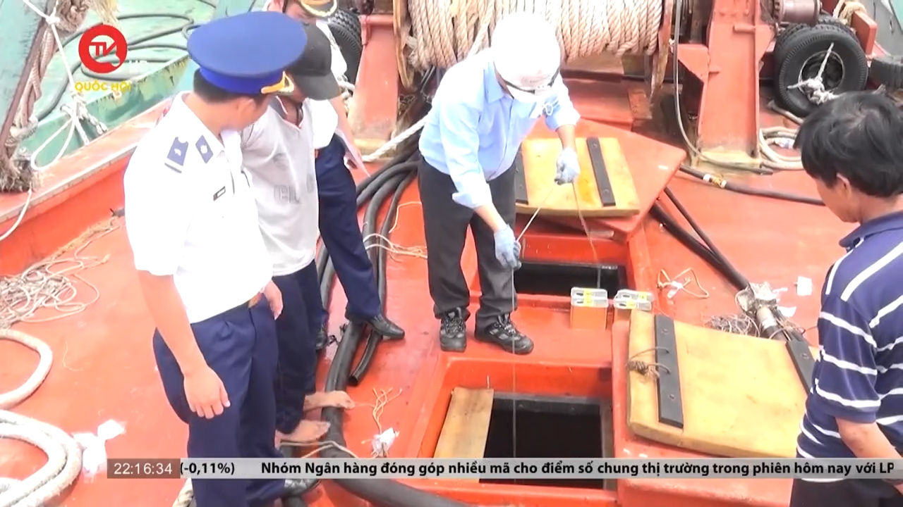 Cảnh sát biển bắt giữ 35.000 lít dầu DO nhập lậu