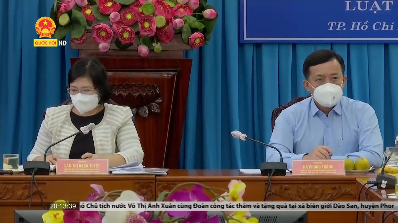 Đoàn ĐBQH TP. Hồ Chí Minh góp ý xây dựng dự án luật