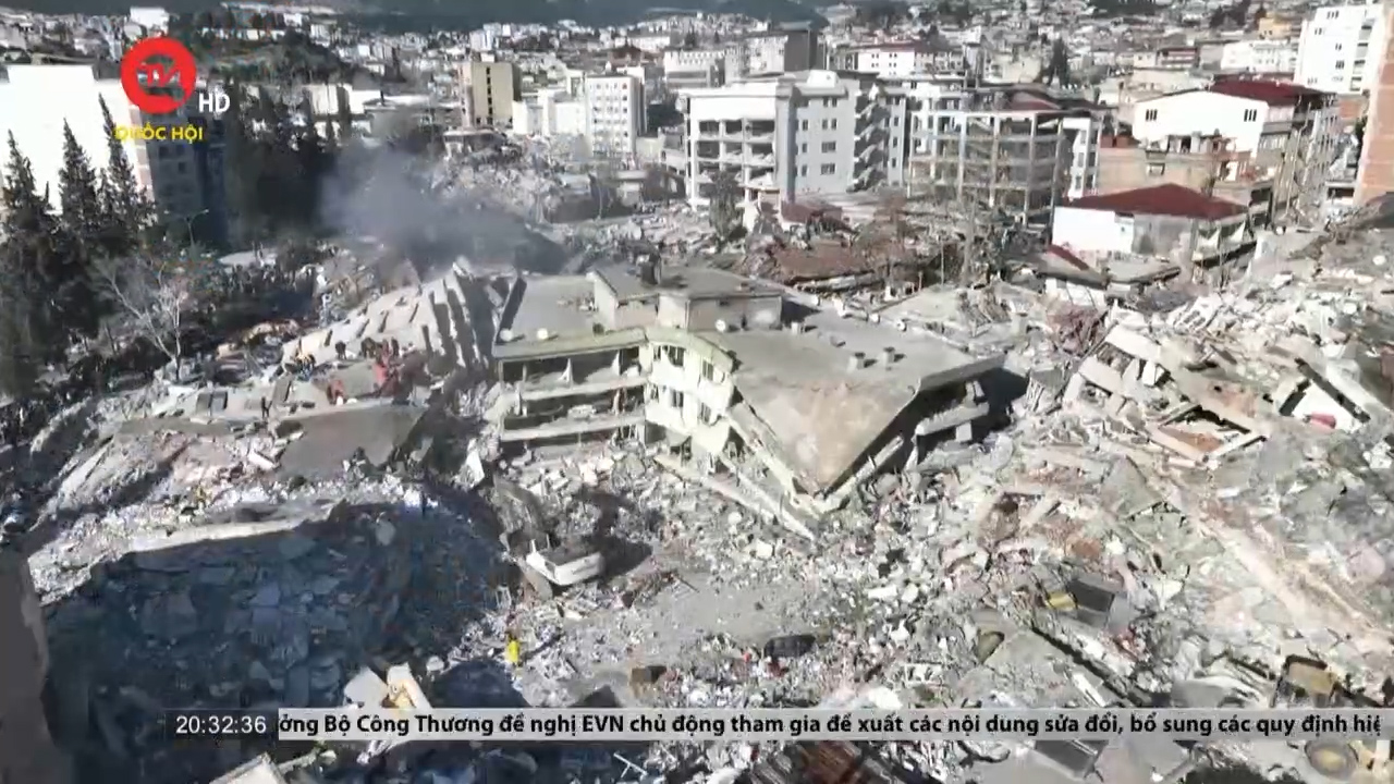 Khó khăn trong hoạt động tái thiết sau động đất tại Thổ Nhĩ Kỳ và Syria