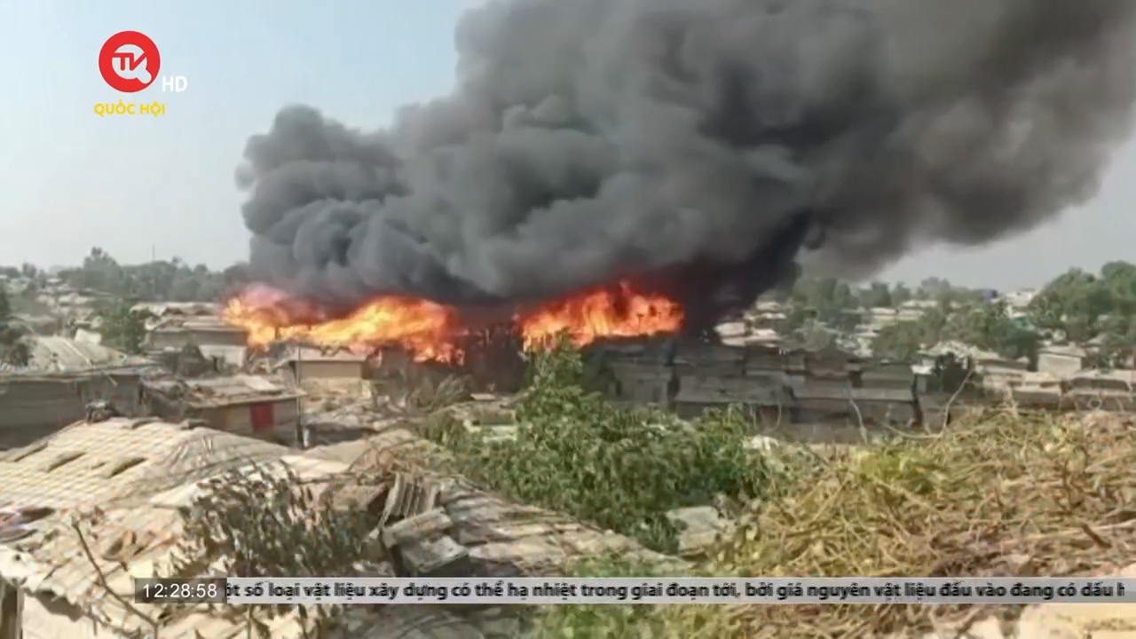 Bangladesh: Hỏa hoạn thiêu rụi hàng nghìn ngôi nhà