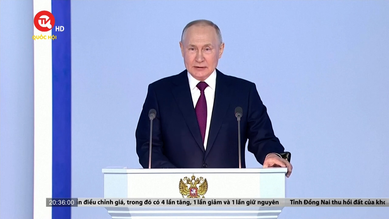 Thông điệp liên bang của Tổng thống Nga Putin