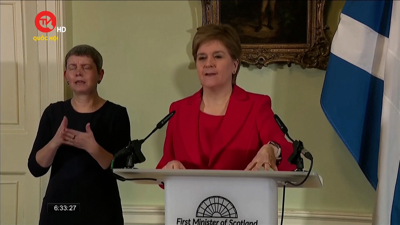 Anh: Thủ hiến Scotland Nicola Sturgeon từ chức