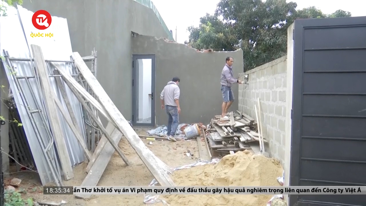 Bình Định: Kiên quyết tháo dỡ công trình xây dựng trái phép