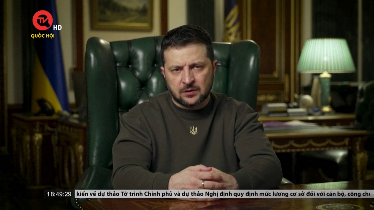 Tổng thống Ukraine khẳng định các mặt trận được giữ vững