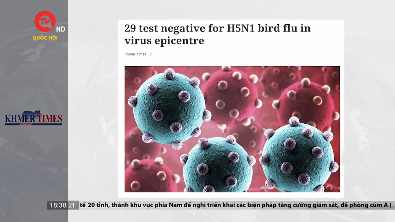 Công điện khẩn liên quan đến dịch cúm H5N1