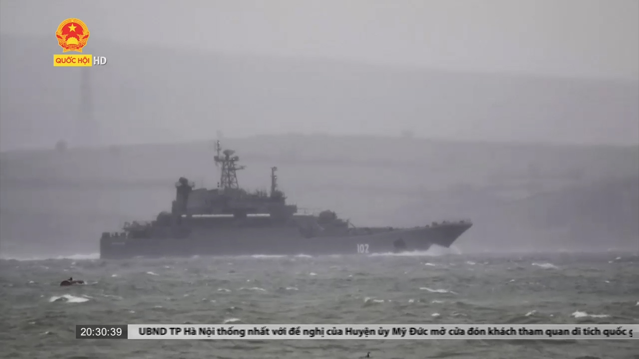 Nga đưa tàu chiến đến biển Đen tập trận