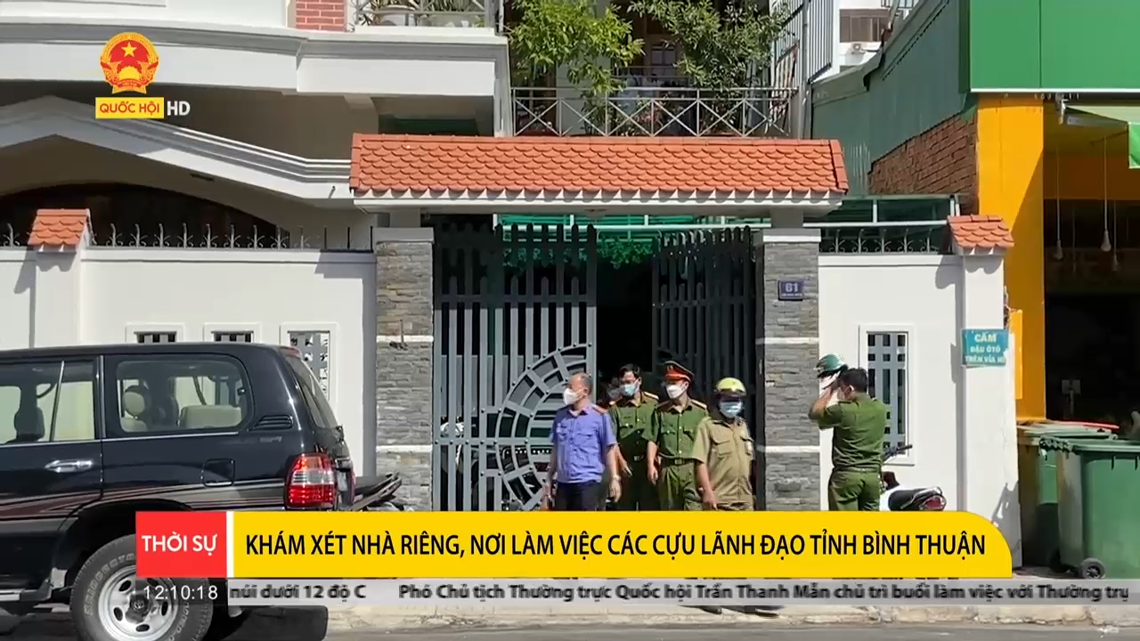 Khám xét nhà riêng, nơi làm việc các cựu lãnh đạo tỉnh Bình Thuận