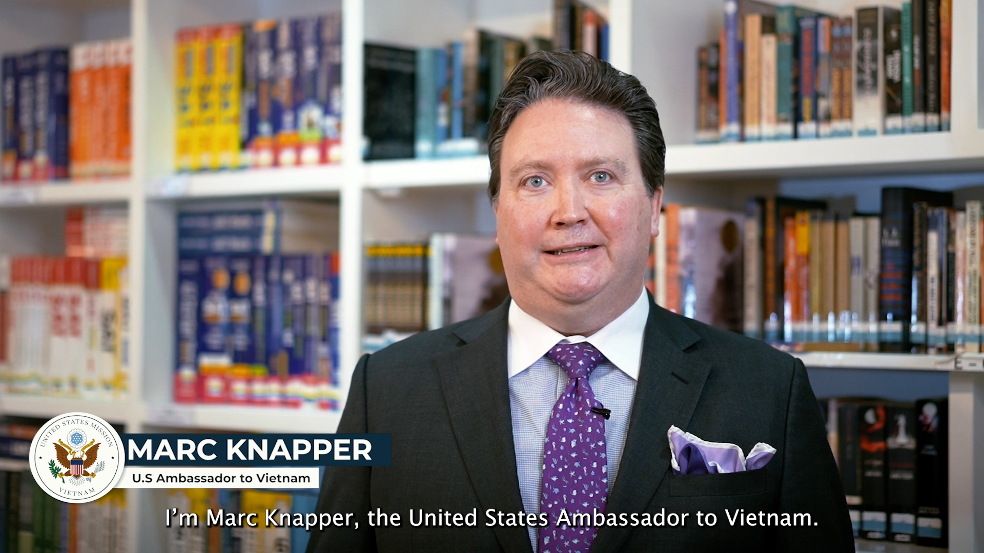 Ấn tượng tân Đại sứ Hoa Kỳ gửi thông điệp bằng tiếng Việt