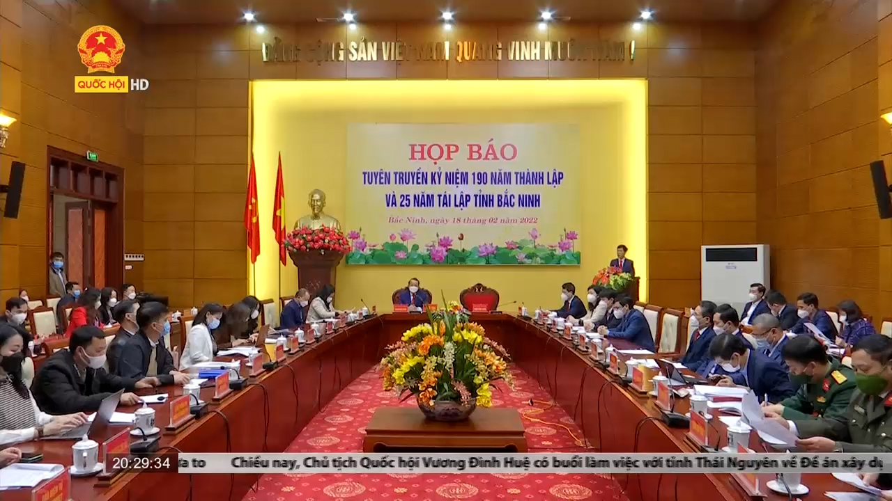Bắc Ninh sẵn sàng cho các hoạt động kỉ niệm thành lập tỉnh