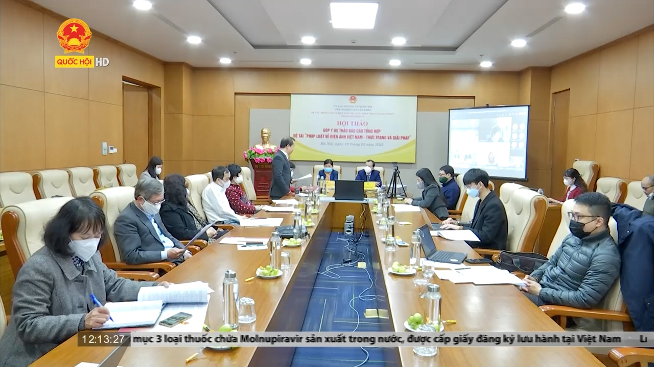 Góp ý Dự thảo Báo cáo khoa học pháp luật về điện ảnh Việt Nam