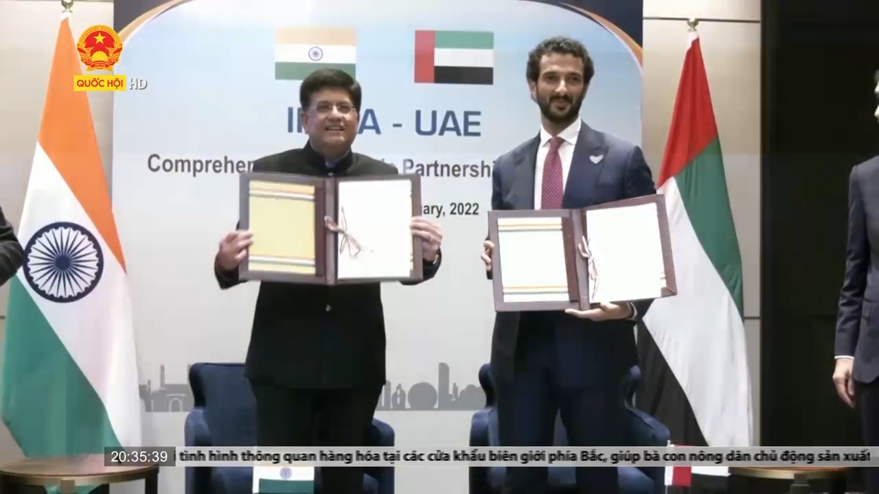 Ấn Độ, UAE dự kiến ​​tăng gấp đôi kim ngạch thương mại, lên 100 tỷ USD