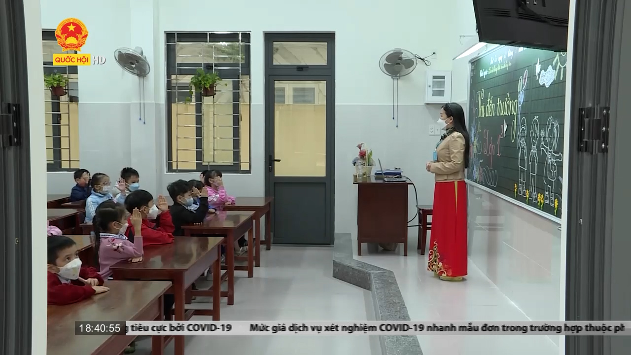 Đà Nẵng: Học sinh mầm non, tiểu học trở lại trường
