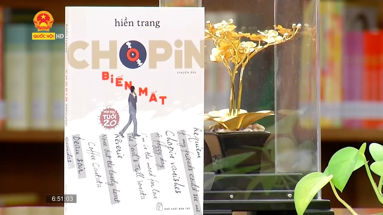 Cuốn sách tôi chọn: Đam mê âm nhạc được tác giả Hiền Trang thổi vào từng trang viết trong "Chopin biến mất"