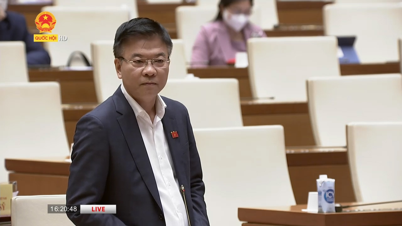 Bộ trưởng Bộ Tư pháp Lê Thành Long trả lời chất vấn về thực tiễn pháp luật đấu giá tài sản