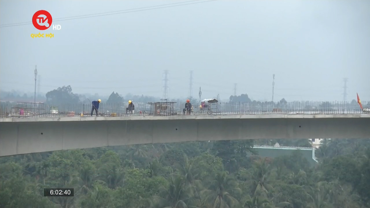 Cầu Mỹ Thuận 2 sẽ hoàn thành dịp cuối năm 2023