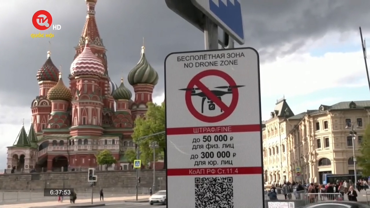 Nga cáo buộc Mỹ đứng sau vụ tấn công điện Kremlin