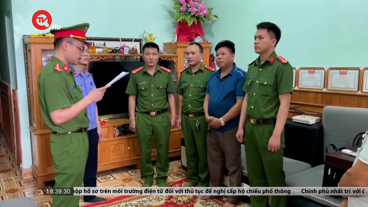 Bắt tạm giam nguyên Chủ tịch UBND huyện Bắc Yên, tỉnh Sơn La