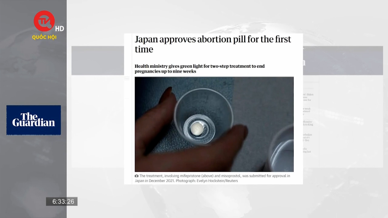 Nhật Bản lần đầu tiên phê duyệt thuốc phá thai