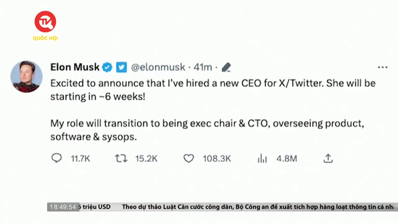 Twitter sắp có CEO mới