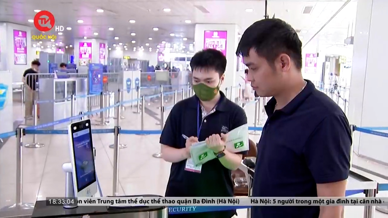 13 giây nhận diện khuôn mặt tại sân bay Nội Bài