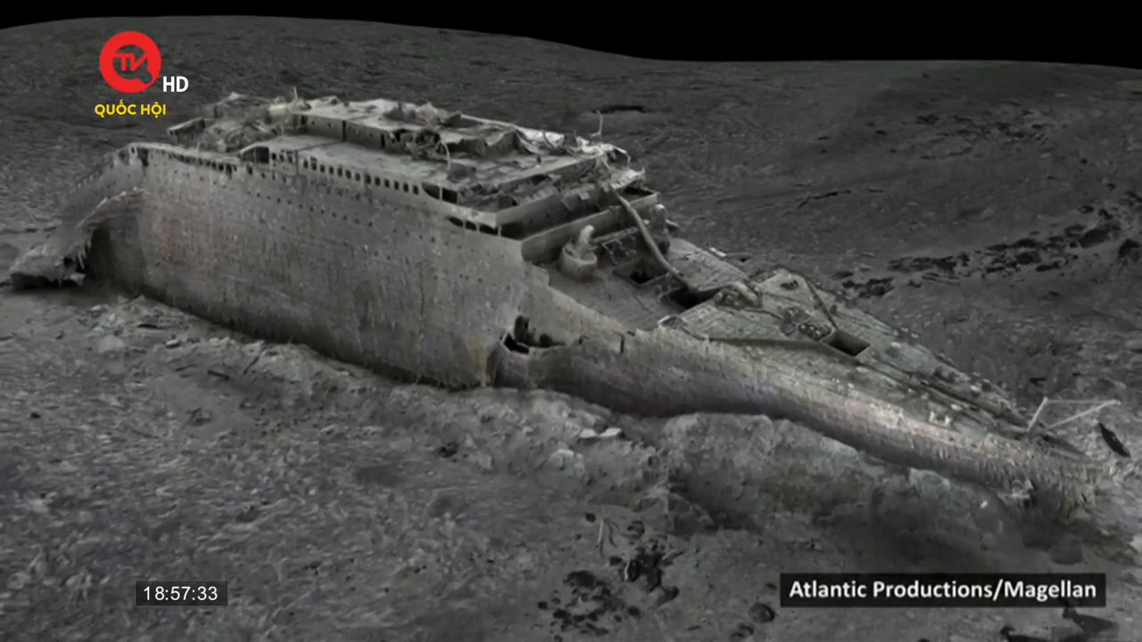 Công bố bản quét 3D kích thước đầy đủ đầu tiên của tàu Titanic